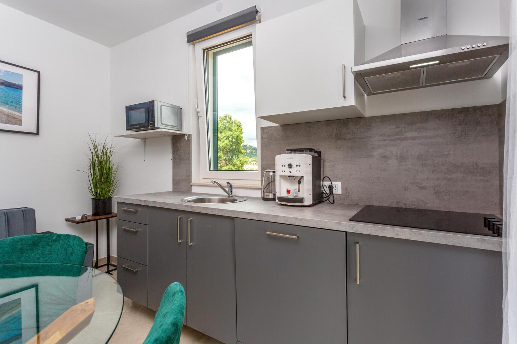 Divine Apartments Baska  Bagian luar foto